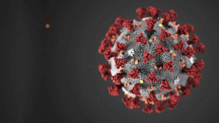 3d render of virus