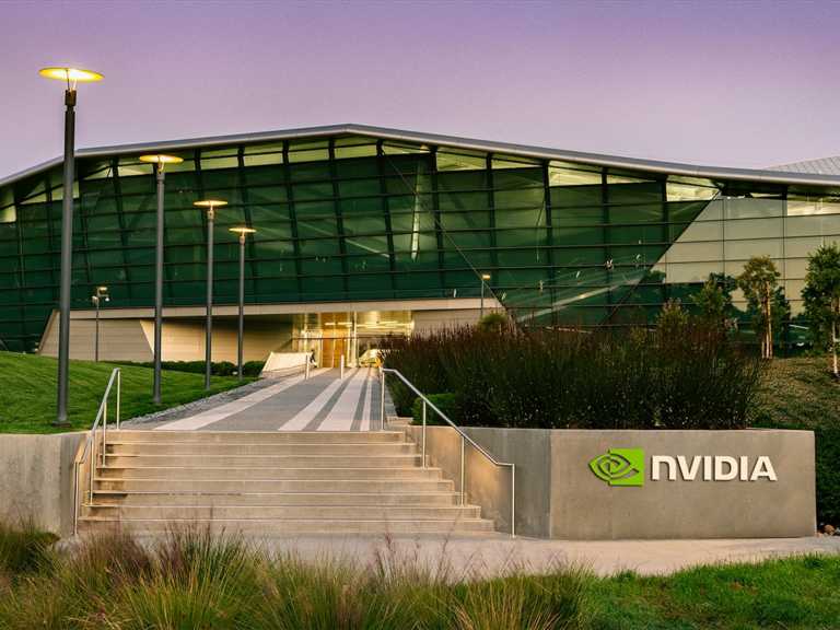 nvidia campus landscape