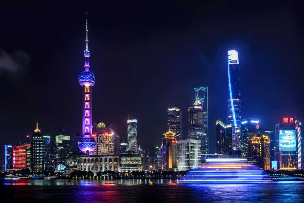 China night cityscape