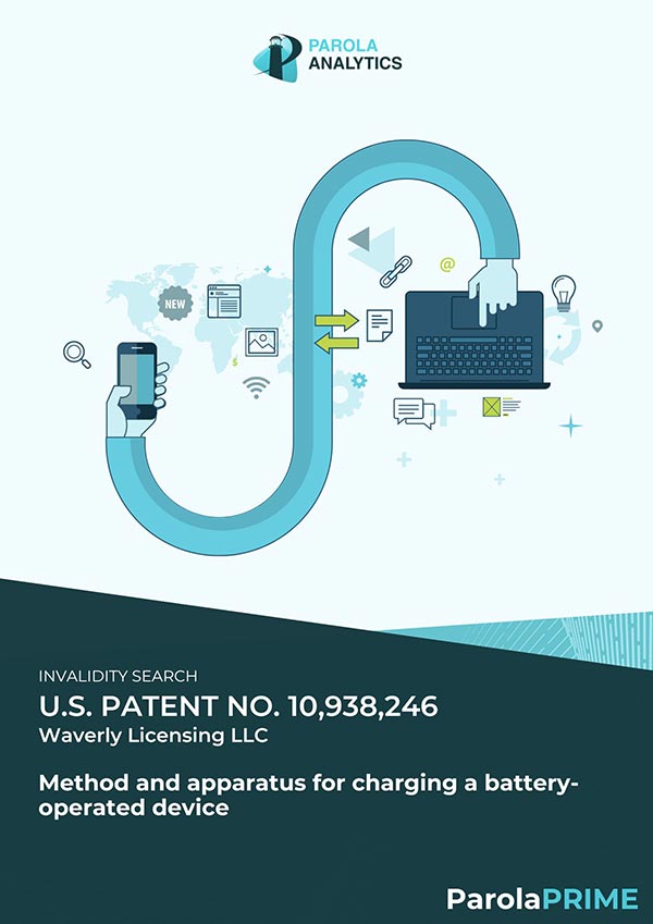 Waverly Licensing LLC U.S. Patent No. 10,938,246