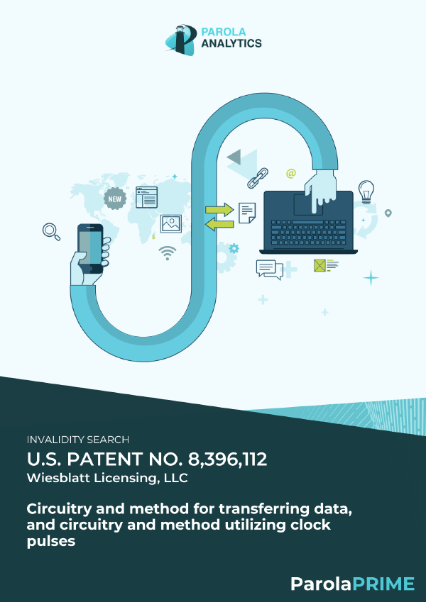 Wiesblatt Licensing LLC U.S. Patent No. 8,396,112