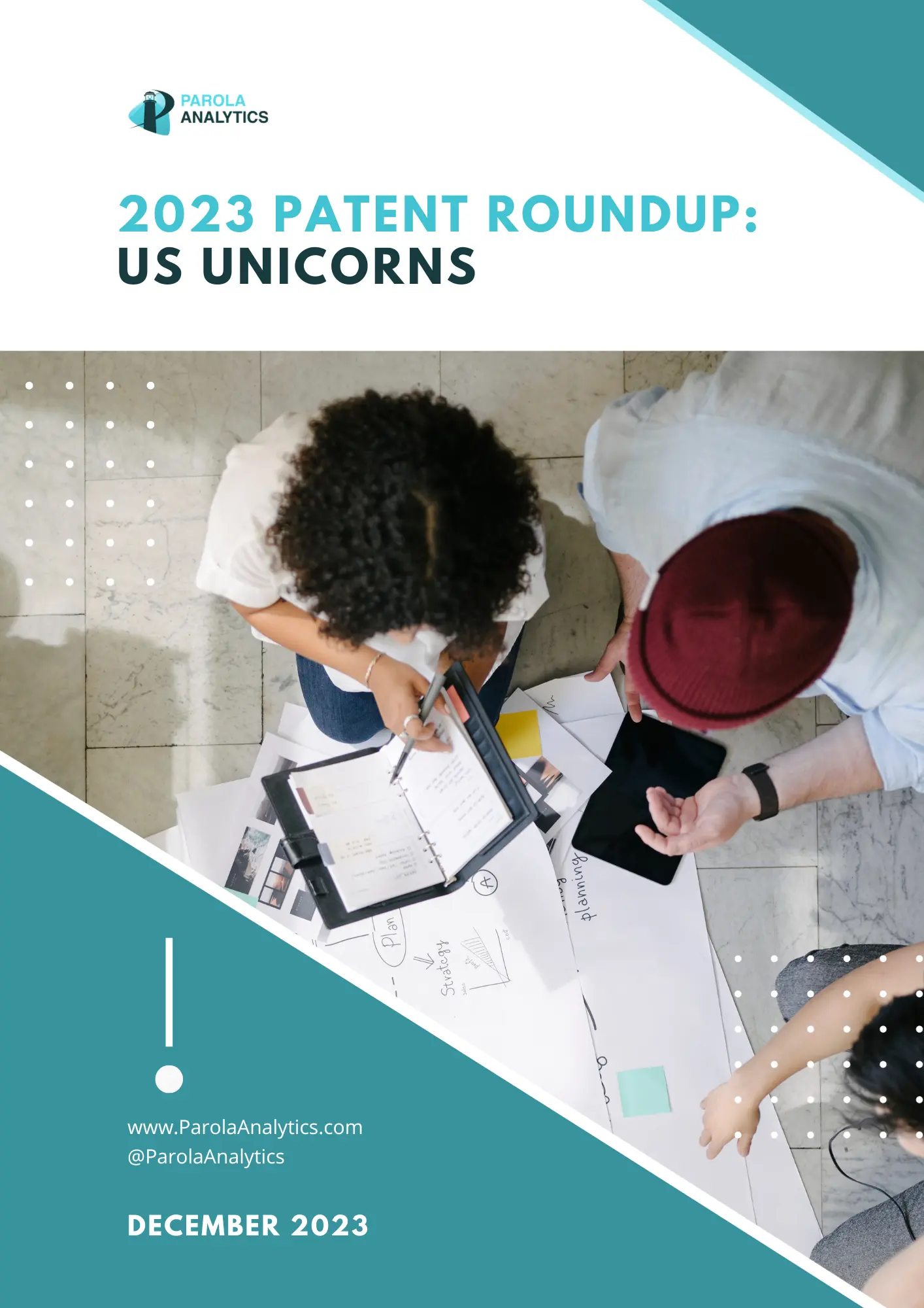 Parola Analytics 2023 Patent Roundup_US Unicorns