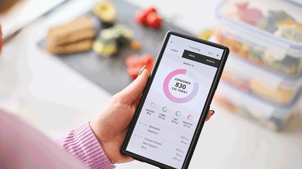 Food tracking app